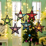 Candle Holder Moroccan Hanging Star Lantern