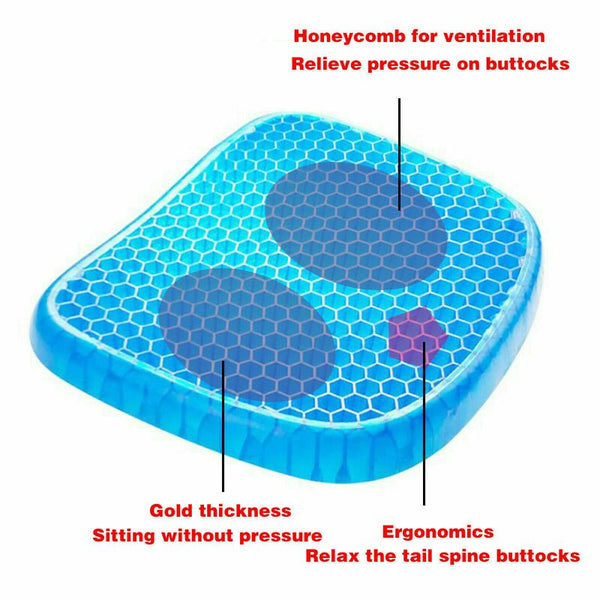Gel Seat Cushion with Cover