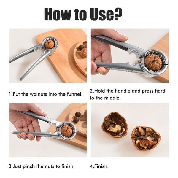 Nuts Cracker Opener Nutcracker Walnut Pecan Hazelnut