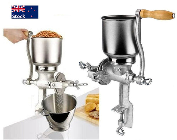 Coffee Bean Grinder Manual Mill Wheat Corn Grain Nuts Flour Seeds