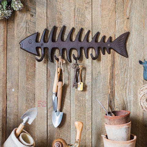 Cast Iron Cloth Hanger Wall Rack