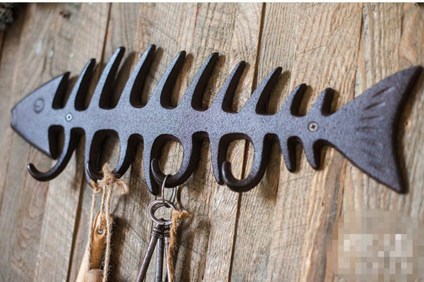 Cast Iron Cloth Hanger Wall Rack