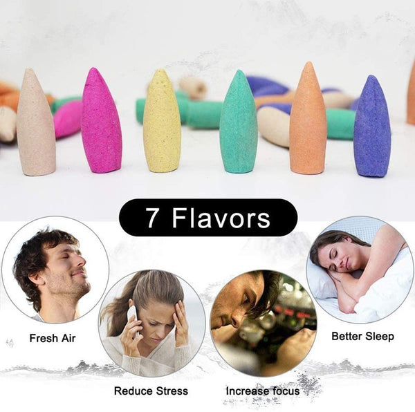 75pcs Backflow Incense Cones