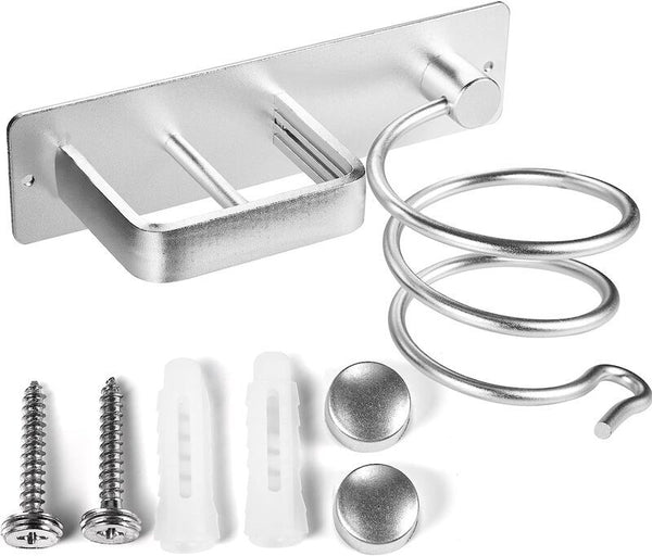 Hair Dryer Shelf Holder Hair Straightener Organiser Rack