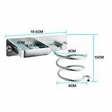 Hair Dryer Shelf Holder Hair Straightener Organiser Rack