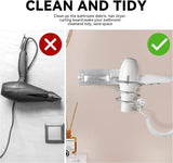 Hair Dryer Shelf Holder Hair Straightener Organiser Rack