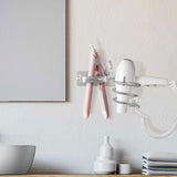 Hair Dryer Shelf Holder Hair Straightener Organiser Rack