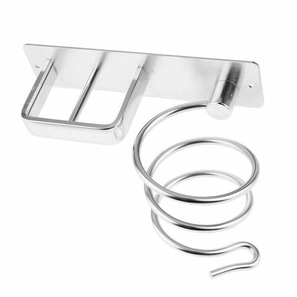Hair Dryer Shelf Holder Hair Straightener Organiser Rack