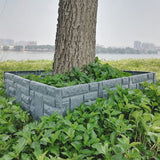 10pcs Home Garden Border Edging Fence Lawn Edge 2.5M