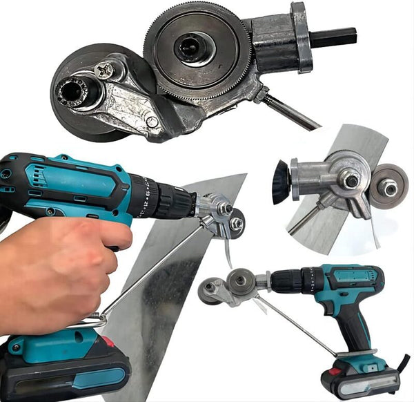 Metal Nibbler Roofing Iron Cutter Cordless Drill Attachment