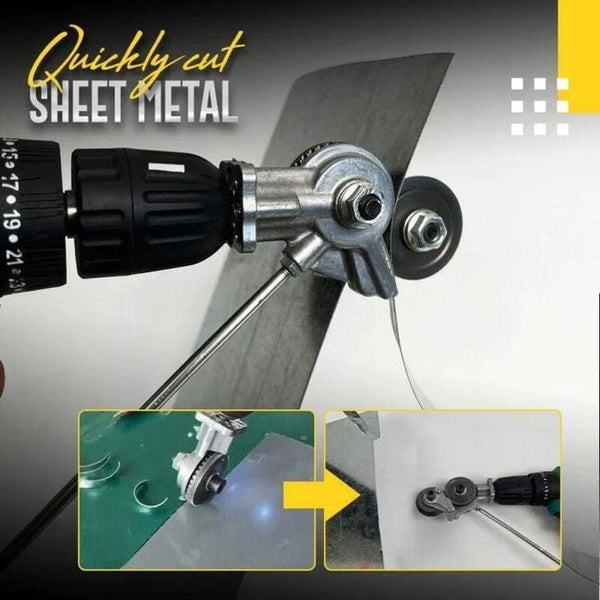 Metal Nibbler Roofing Iron Cutter Cordless Drill Attachment