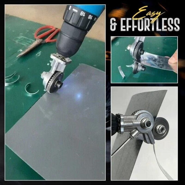 Metal Nibbler Roofing Iron Cutter Cordless Drill Attachment