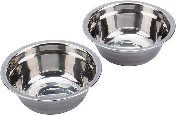 Pet Food Water Bowl Dog Cat Feeder