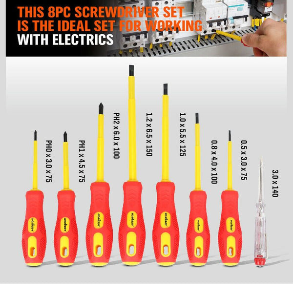 Insulated Magnetic Electrical Hand Screwdriver