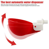 Chicken Automatic Watering Cups Poultry Feeder Drinker