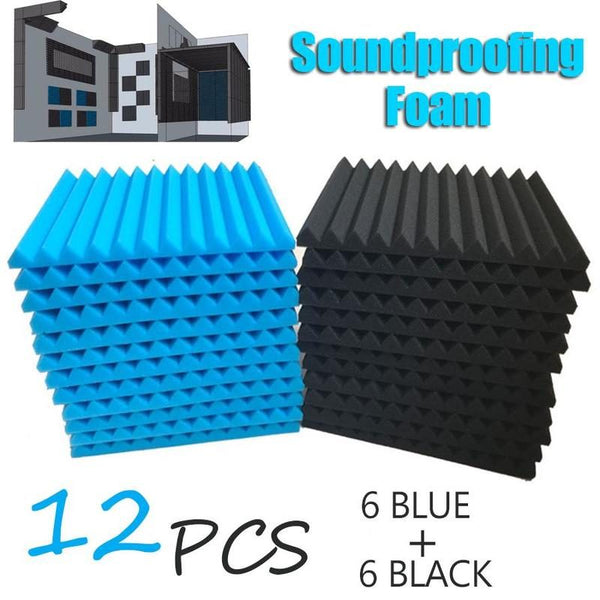 Acoustic Soundproofing Foam Tiles Studio Sound Absorption Panels