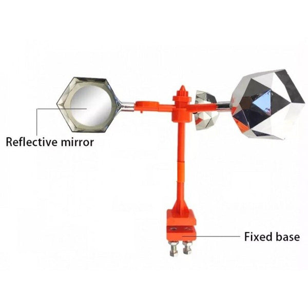 Bird Repeller Wind Power Crow Crop Garden Scarer