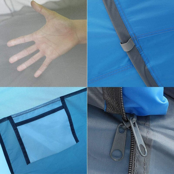 Camping Tent Pop Up Tent Fits 3-4 People