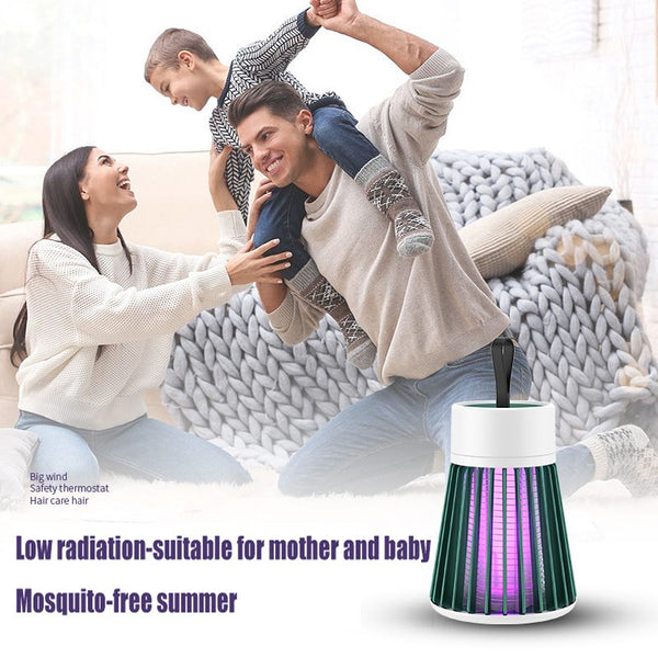 Rechargeable Electric Mosquito Killer Trap Lamp LED Bug Zapper