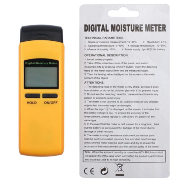Digital Moisture Meter Humidity Tester