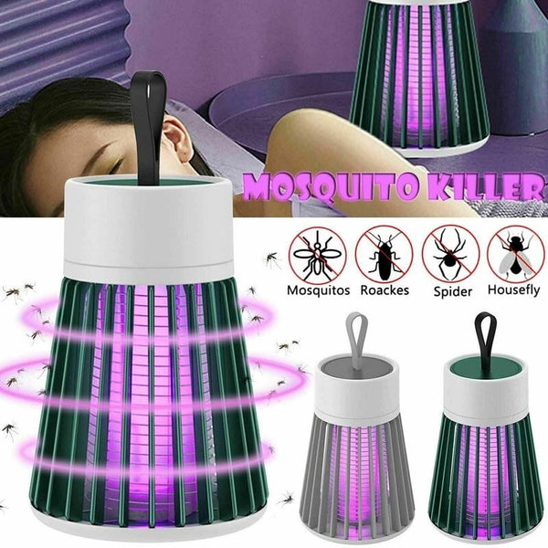 Rechargeable Electric Mosquito Killer Trap Lamp LED Bug Zapper
