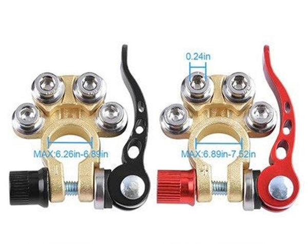 4 Way Car Battery Terminal Connectors
