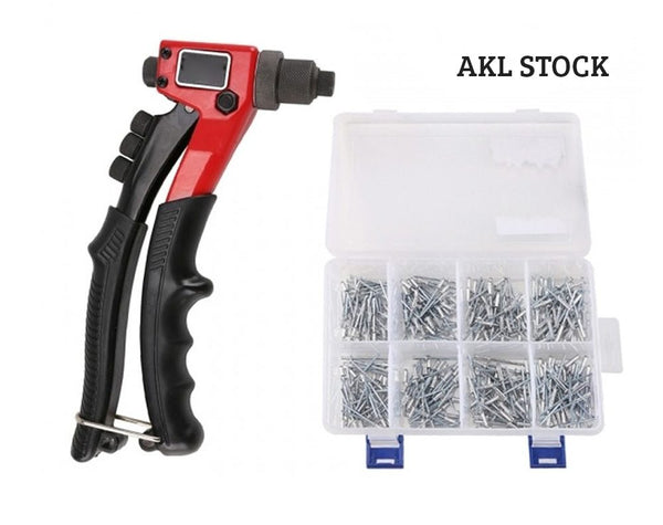 Rivet Gun Pop Riveter, 325pcs Rivet Nut Rivnut Tool Kit