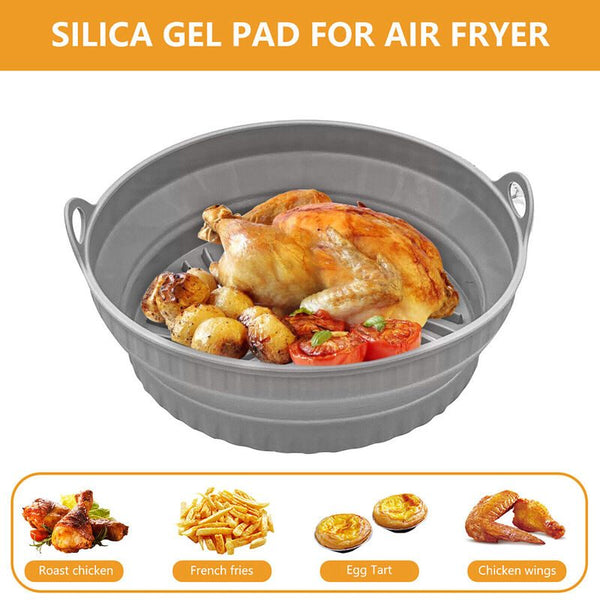 Reusable Air Fryer Liner Silicone Pot Basket