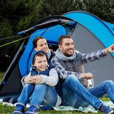 Camping Tent Pop Up Tent Fits 3-4 People