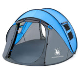 Camping Tent Pop Up Tent Fits 3-4 People