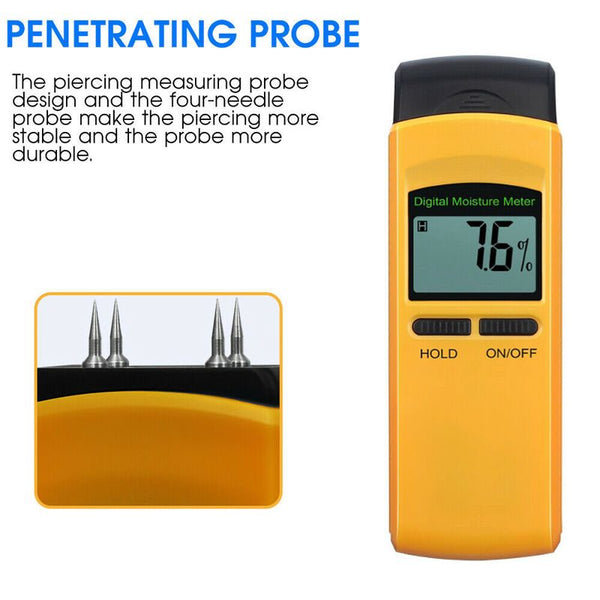 Digital Moisture Meter Humidity Tester