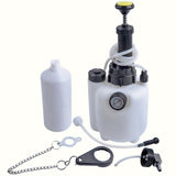 3L Manual Pressure Brake Clutch Bleeding System Tool Fluid Bleeder Kit hand pump