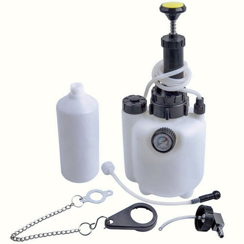 3L Manual Pressure Brake Clutch Bleeding System Tool Fluid Bleeder Kit hand pump