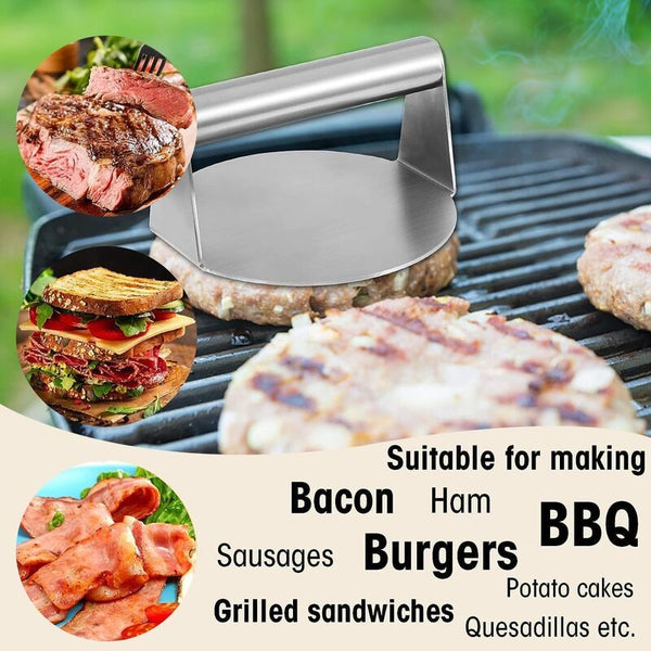 Burger Meat Steak Grill Press