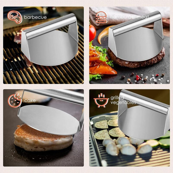 Burger Meat Steak Grill Press