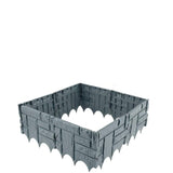 10pcs Home Garden Border Edging Fence Lawn Edge 2.5M