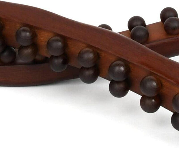 Wooden Scraping Massage Stick Roller Guasha Body Massager