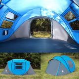Camping Tent Pop Up Tent Fits 3-4 People