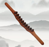 Wooden Scraping Massage Stick Roller Guasha Body Massager