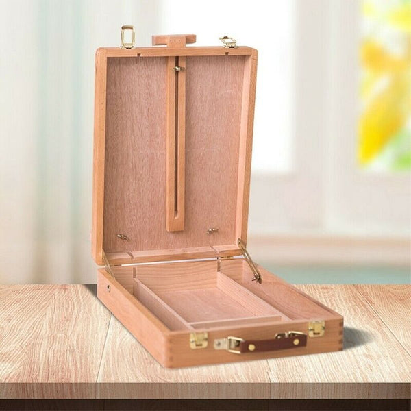 Wooden Easel Stand Box