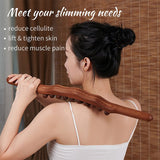 Wooden Scraping Massage Stick Roller Guasha Body Massager