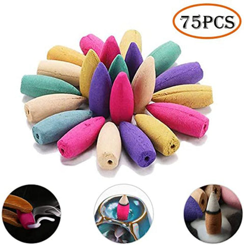 75pcs Backflow Incense Cones