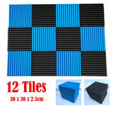 Acoustic Soundproofing Foam Tiles Studio Sound Absorption Panels