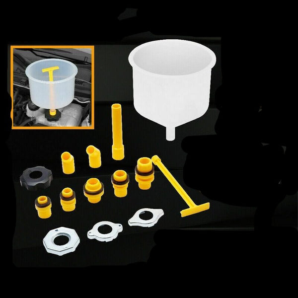 15pcs Spill Proof Car Radiator Coolant Filling Funnel Kit