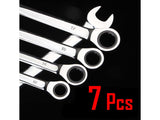Ratchet Spanners Set 7PCS