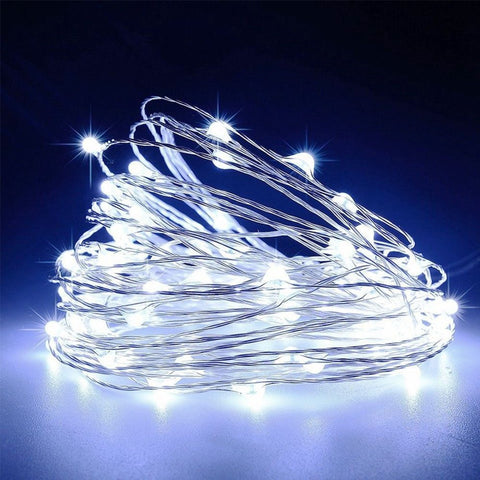 40LED String Lights Cool White