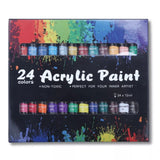 24 Colors Painting Acrylic Paint Set