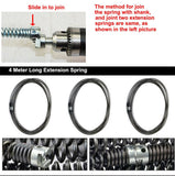 Plumber Drain Snake Pipe Pipeline Sewer Cleaner 12M 6 Drill Bit Tool