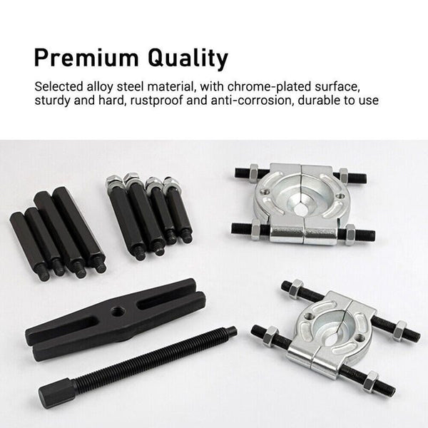 Bearing Separator Puller 12pcs Splitters Remove Bearings Kit