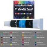 24 Colors Painting Acrylic Paint Set